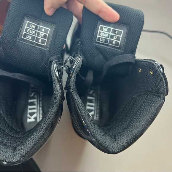 Killstar Diana Crescent Wedge Boots, Size 6, EUC, no original box - Picture 4 of 5